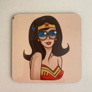 Retro Wonder Woman Coaster